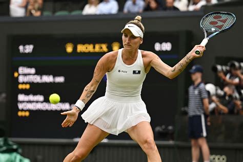 Wimbledon LIVE: Elina Svitolina, Marketa Vondrousova, Ons .
